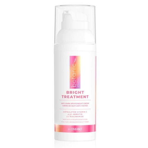 OnlyBio Botanic Clinic Bright Treatment Krem do Twarzy na Noc dla Skóry z Przebarwieniami 50ml