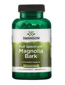 Swanson Full Spectrum Magnolia Bark 400mg 60 Capsules