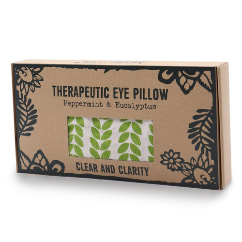 Agnes + Cat Eye Pillow -  Clear & Clarity