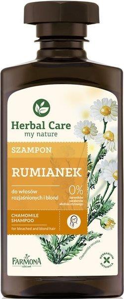 Herbal Care Szampon Rumiankowy do Włosów Rozjaśnionych i Blond 330ml