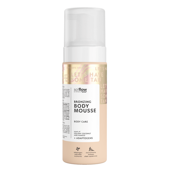 So!Flow Brązująca Naturalna Pianka do Ciała z Adaptogenami 170ml Best Before 27.11.25