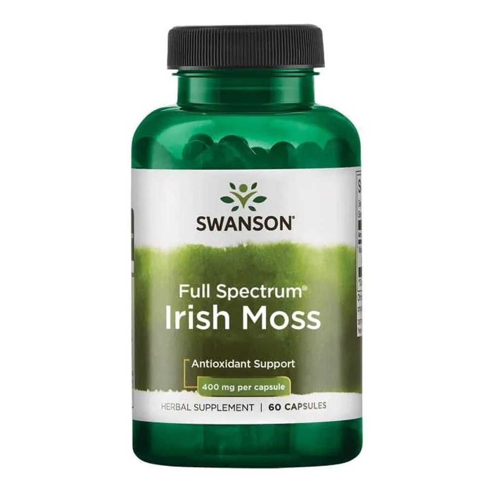 Swanson Full Spectrum Irish Moss 400mg 60 Kapsułek