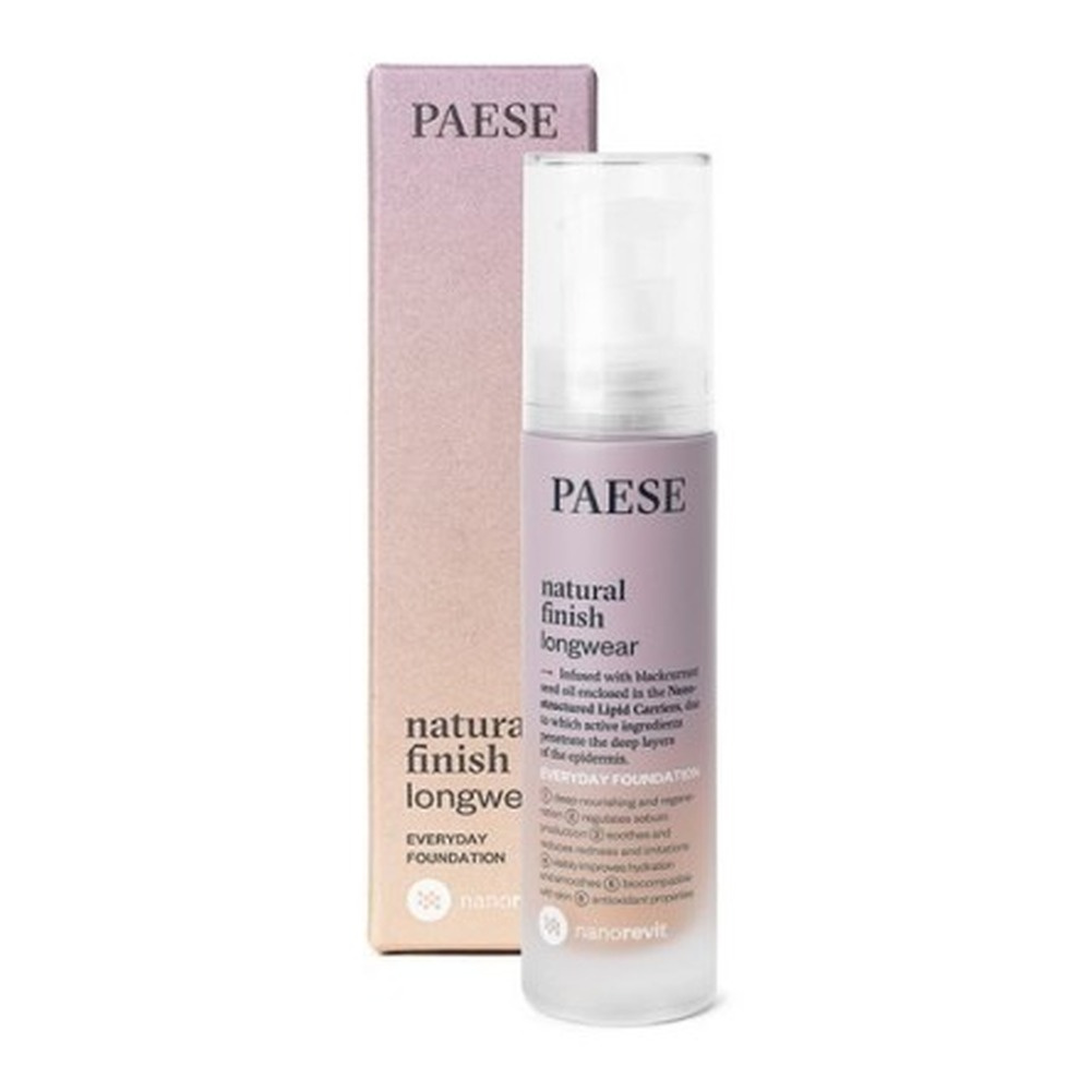 Paese Nanorevit Natural Finish Longwear Foundation No. 06 Honey 35ml