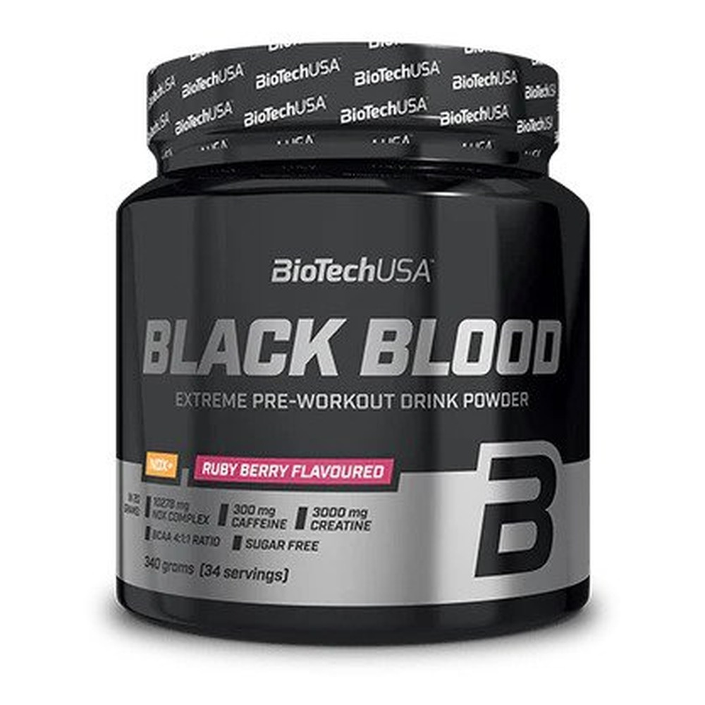 BioTechUSA Black Blood NOX+ Pre Workout For Intense Training 330g