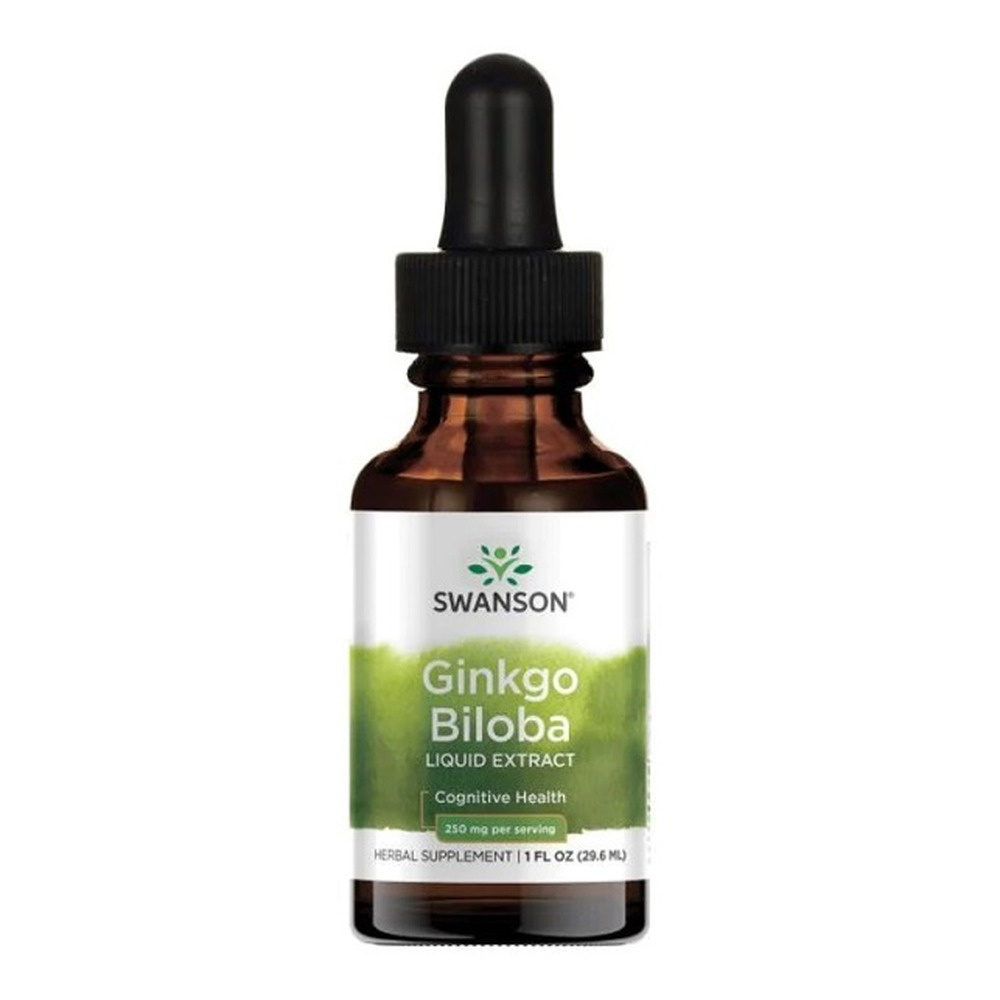 Swanson Ginkgo Biloba Liquid Extract 250mg 29ml