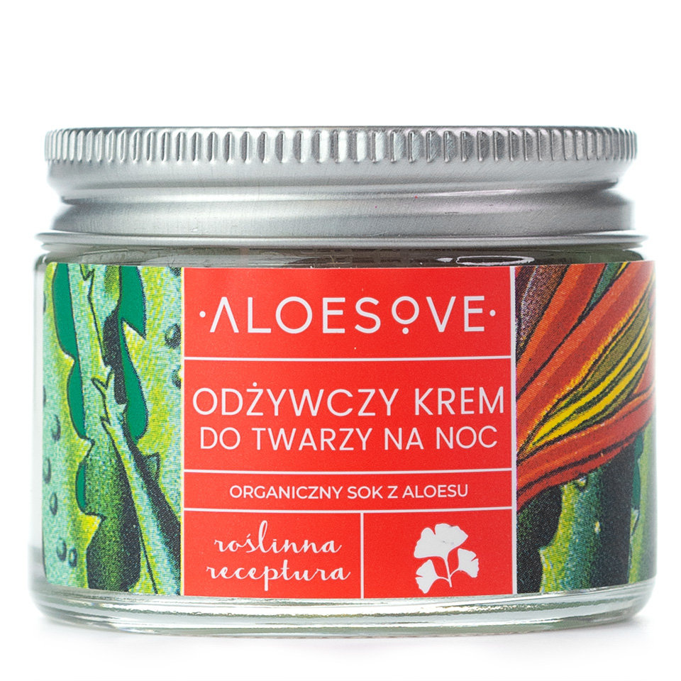 Sylveco Aloesove Odżywczy Krem do Twarzy na Noc 50ml