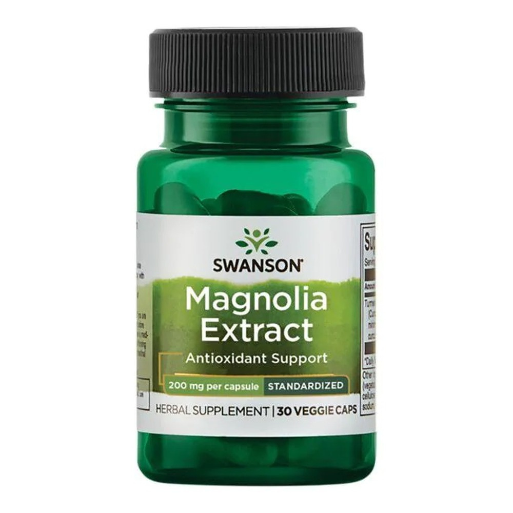 Swanson Magnolia Extract 200mg 30 Kapsułek