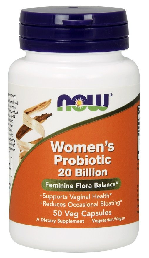 Now Foods Women's Probiotic 20 Billion Women's Health Support 50 Capsules