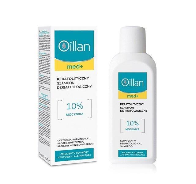 Oillan Med+ Keratolytic Dermatological Shampoo Anti-dandruff Anti-itching 150 ml