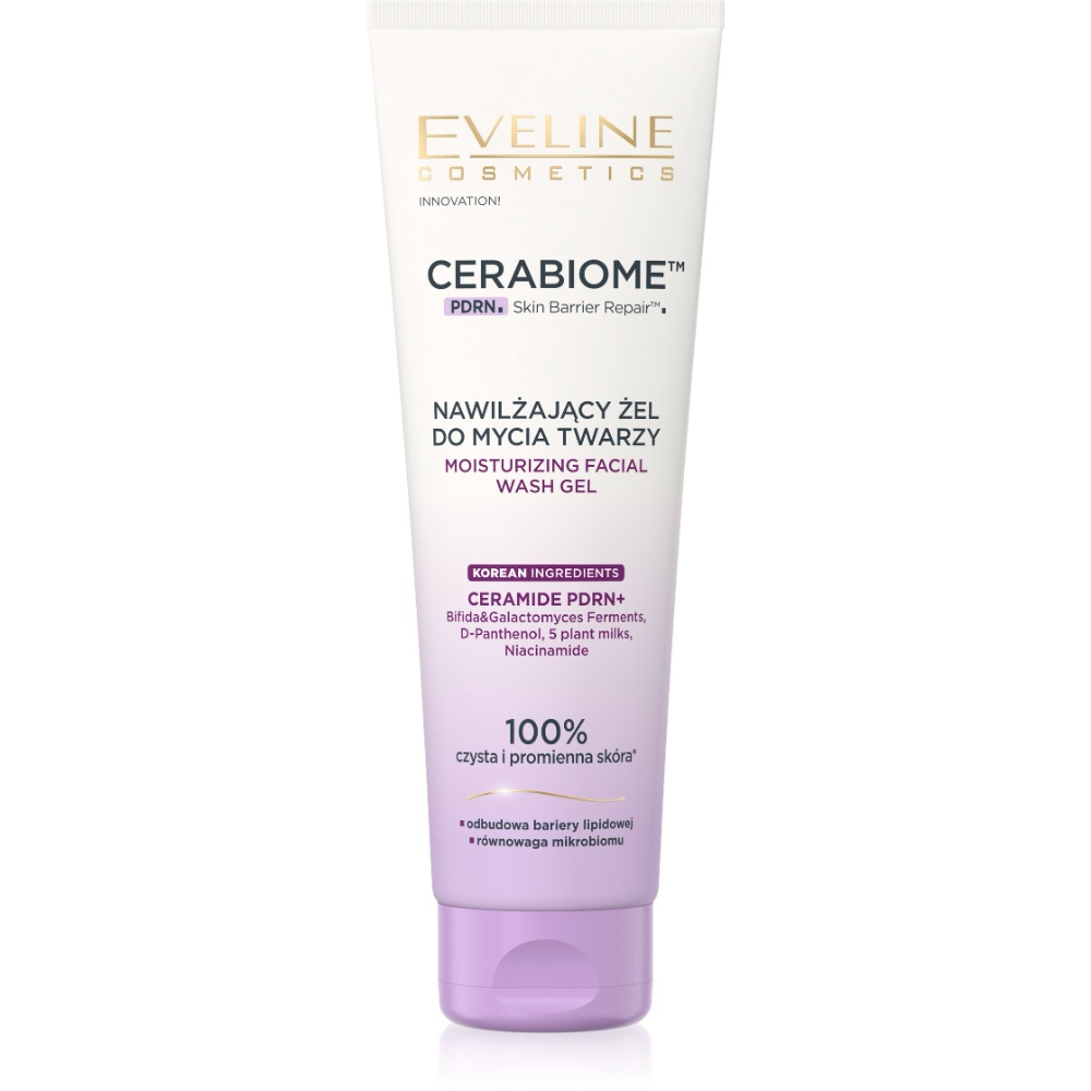 Eveline Cerabiome żel do mycia twarzy nawilżający 140 ml