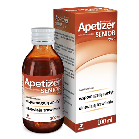 Apetizer Senior Syrop Wspomaga i Ułatwia Trawienie 100ml