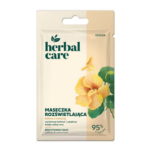 Farmona Herbal Care Rozświetlająca Maseczka Kofeina i Nasturcja dla każdego Rodzaju Skóry 7g