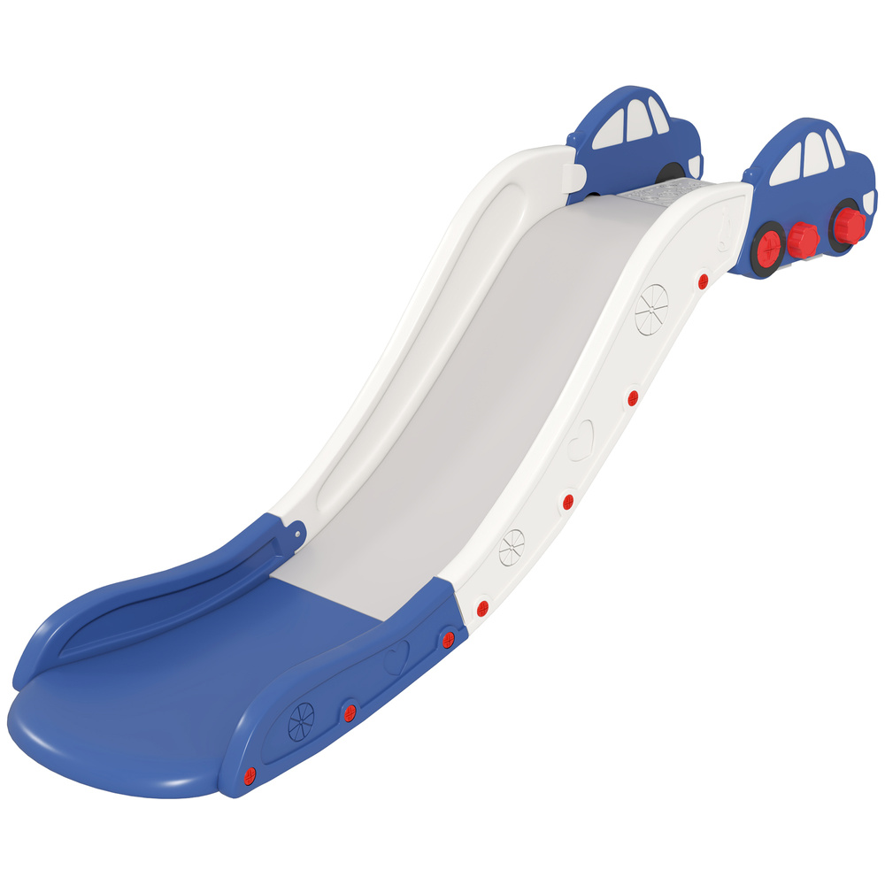 AIYAPLAY Kids Slide for Bed, Sofa, with Extended Length, Easy to assemble and Store, Blue