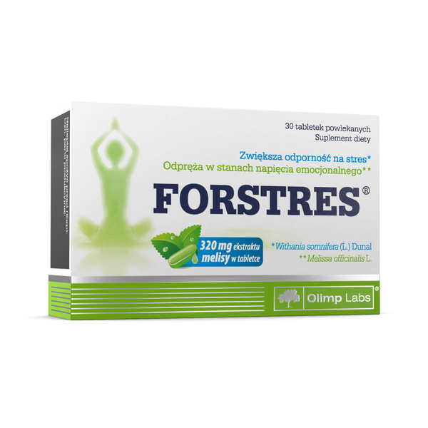 Olimp Forstre Stress Relief Lemon Balm Extract 30 Capsules