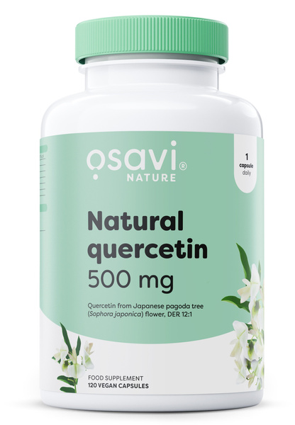 Osavi Naturalna Kwercetyna 500mg 120 Wegańskich Kapsułek