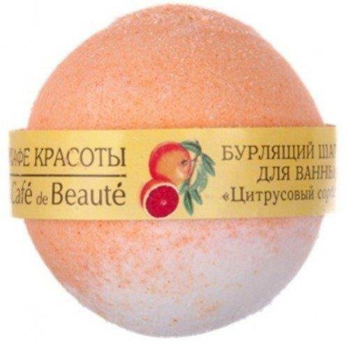 Le Cafe de Beaute  Musująca Kula do Kąpieli Cytrusowy Sorbet 120 g