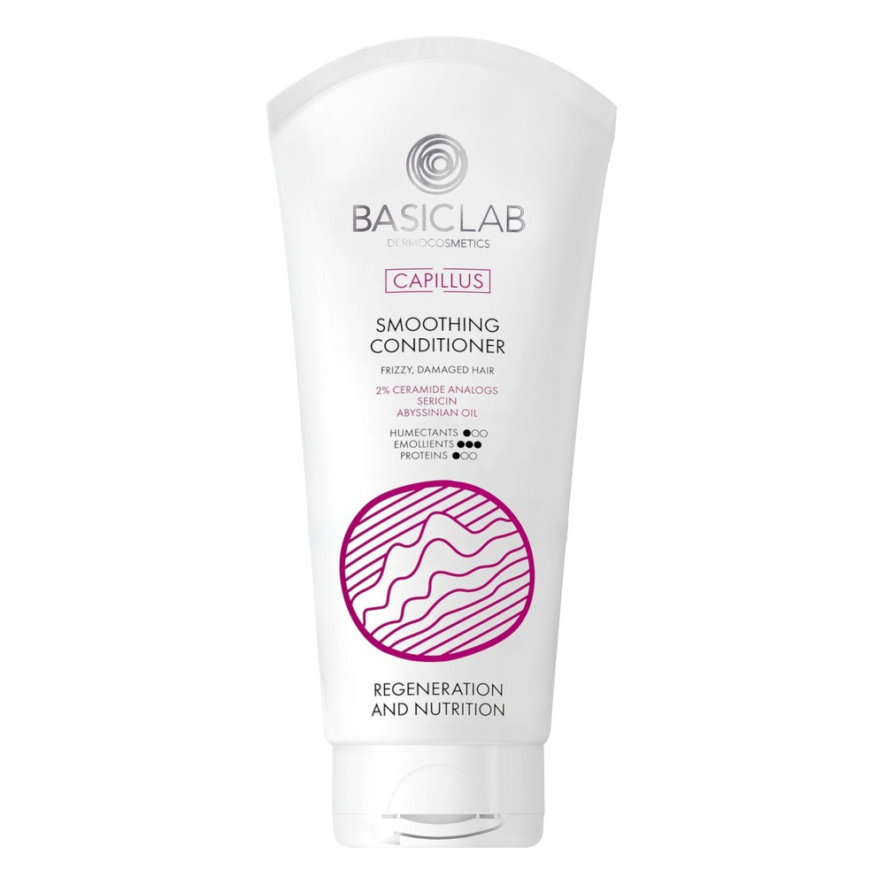 BasicLab Capillus Smoothing Conditioner for Frizzy and Damaged Hair 100ml