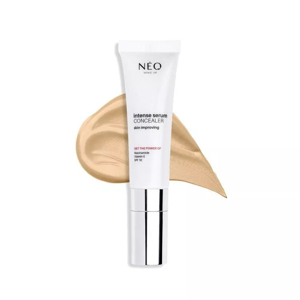 Neo Makeup Intense Serum Pielęgnujący Korektor SPF10 Skin Improving Nr 01 Porcelain 5ml