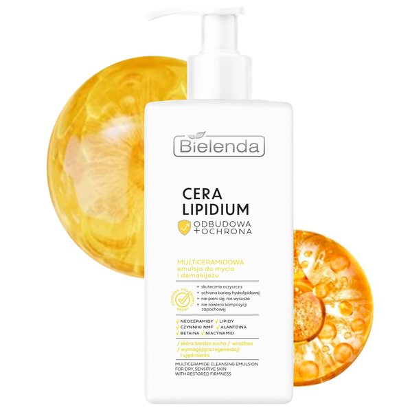 Bielenda Multiceraminde Cleansing and Makeup Removal Emulsion 300ml