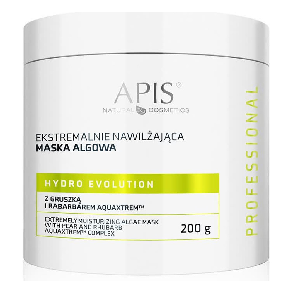 Apis Professional Hydro Evolution Extremely Moisturizing Algae Mask with Pear and Rhubarb Aquaxtrem™ for Dehydrated Skin 200g