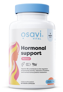 Osavi Hormonal Support Woman Supplement for Hormonal Balance 60 Vegan Caps