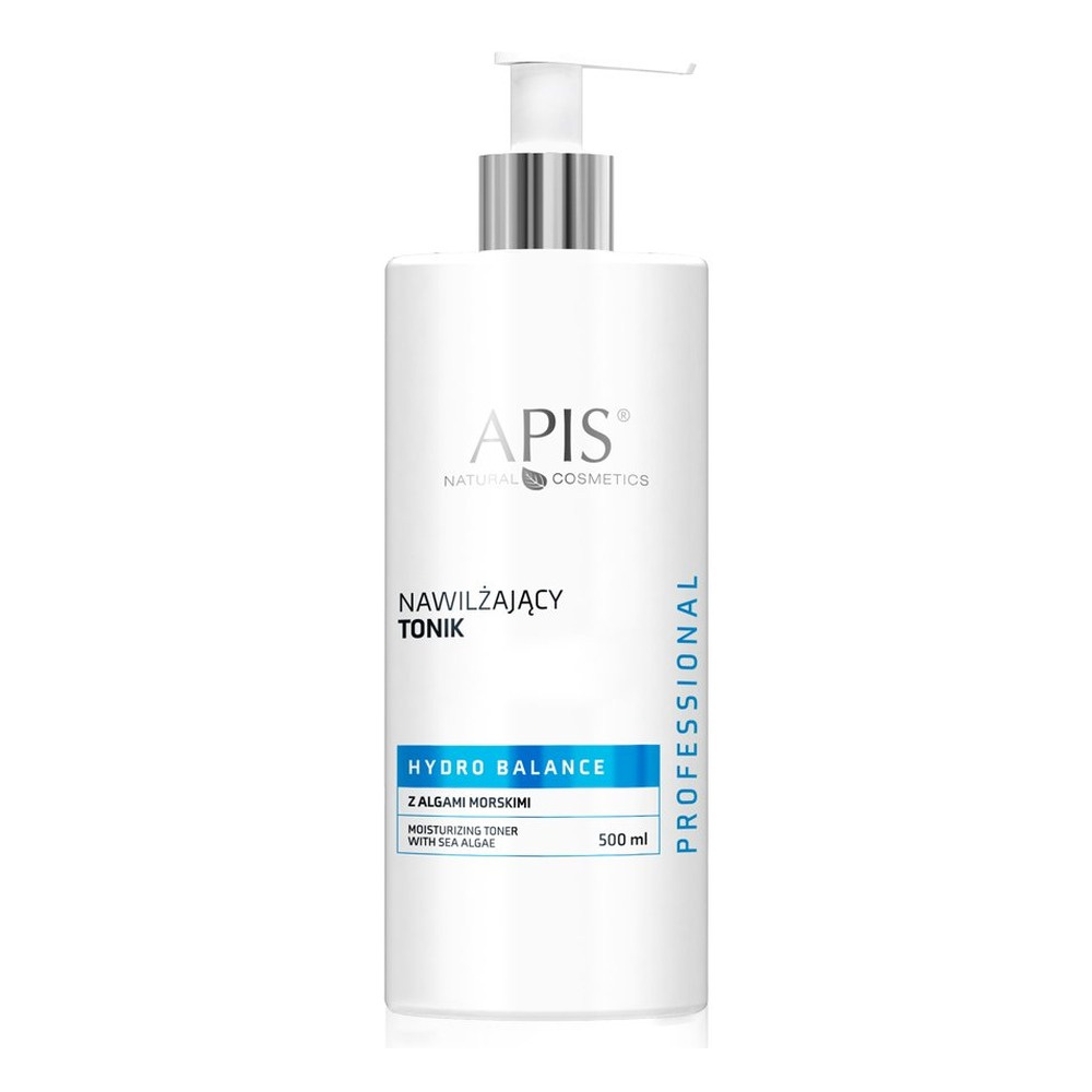 Apis Professional Hydro Balance Nawilżający Tonik z Algami Morskimi dla Każdego Rodzaju Cery 500ml