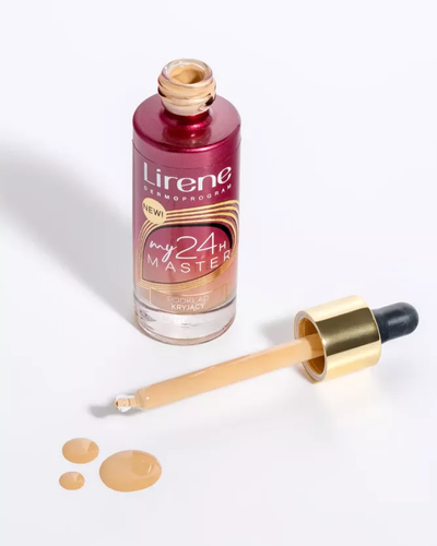 Lirene My 24H Master Covering Foundation Podkład Kryjący Nr 02 Beige 30ml