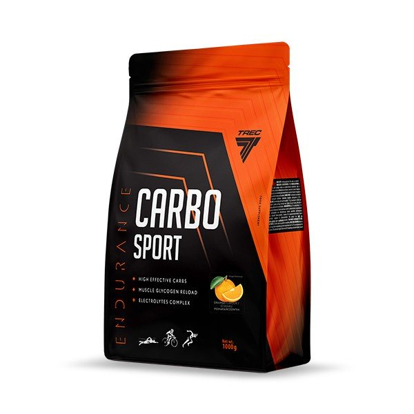 Trec Nutrition Endurance Carbo Sport Carbohydrate-Mineral Supplement Orange 1000g