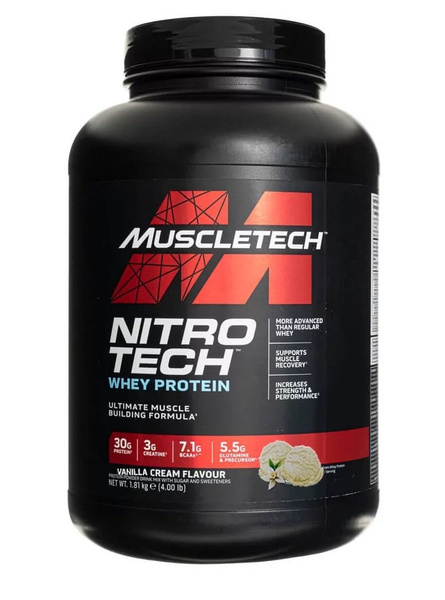 MuscleTech Nitro-Tech Vanilla Cream 1810g