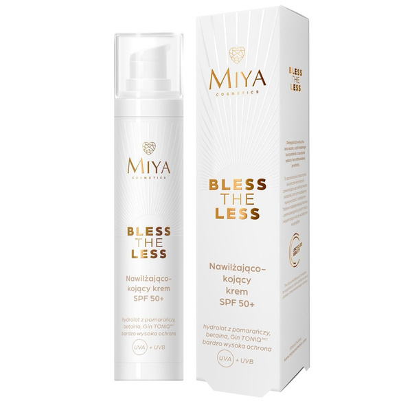 Miya Bless the Less Nawilżająco-Wygładzający Krem SPF50 50ml
