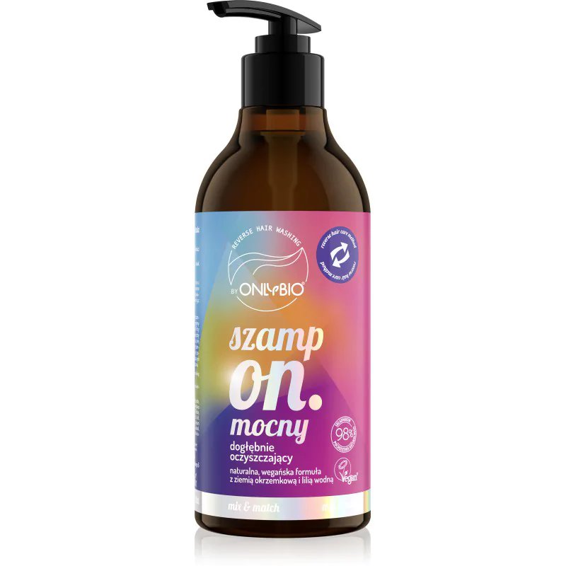 OnlyBio Reverse Washing  Szampon Mocny Dogłębnie Oczyszczający 400ml