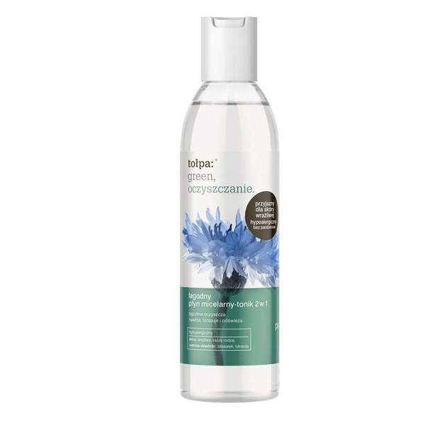 Tolpa Green Gentle Micellar Tonic 2in1 For Face Eyes And Lips 200ml