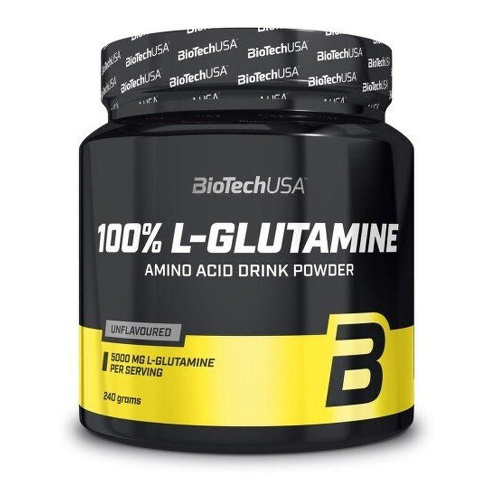 BioTechUSA 100% L-Glutamine L-glutamina, Bez smaku 240g
