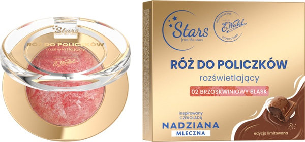 Stars From the Stars Wedel Nadziana Illuminating Blush No. 02 Peach Glow 3.3g