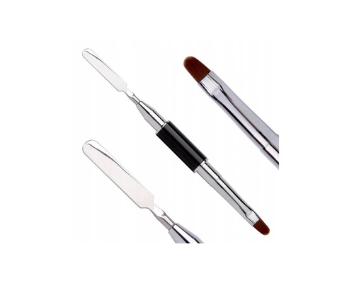 NeoNail Double-Sided Spatula and Brush for Duo Acrylgel Application