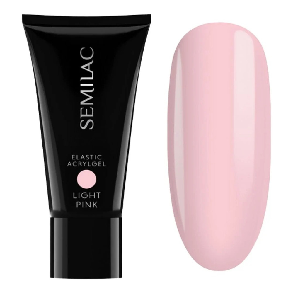Semilac Elastic Acrylgel - Light Pink 30g
