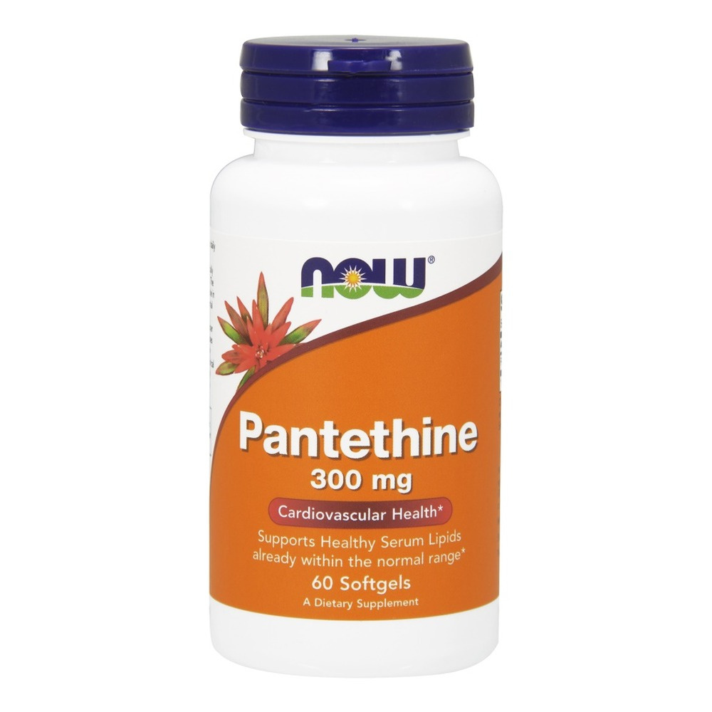 Now Foods Pantethine 300mg 60 Capsules