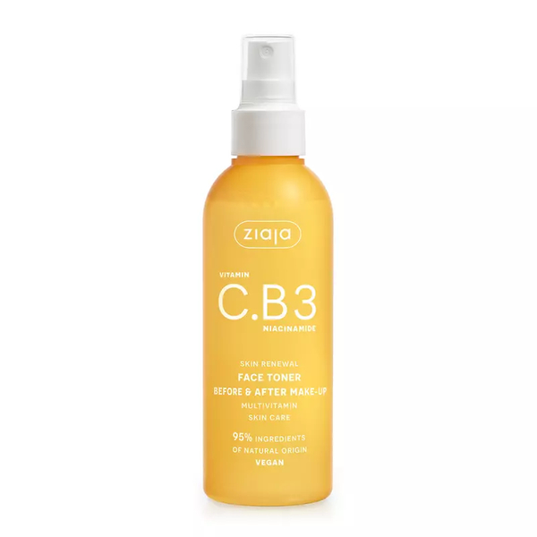 Ziaja Vitamin C.B3 Niacynamide Tonik do Twarzy w Sprayu Vegan 190ml