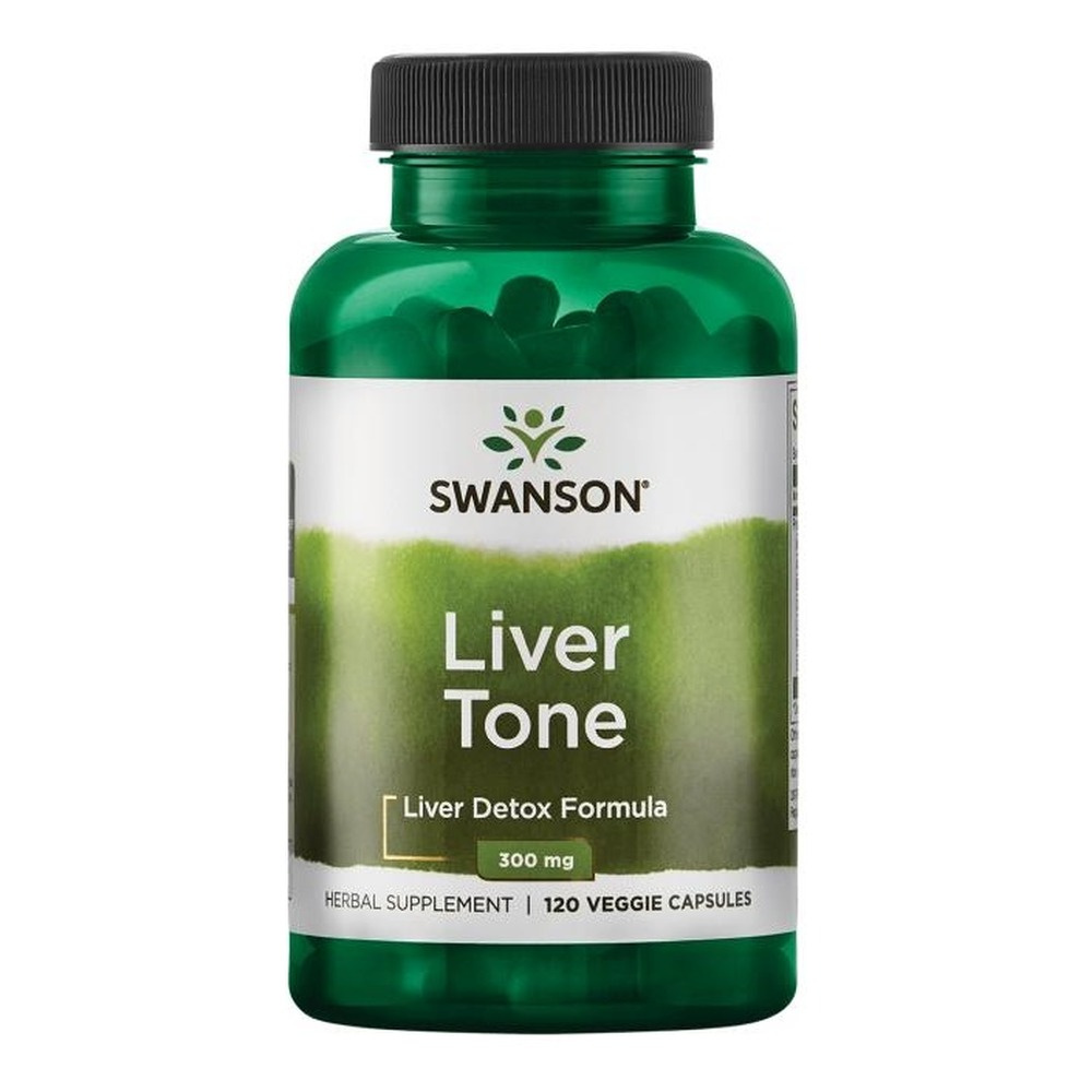 Swanson Liver Tone Liver Detox Formula 300mg 120 Vcapsules