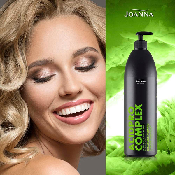 Joanna Professional  AcidPro Complex Zakwaszający Szampon dla Każdego Rodzaju Włosów 1000ml