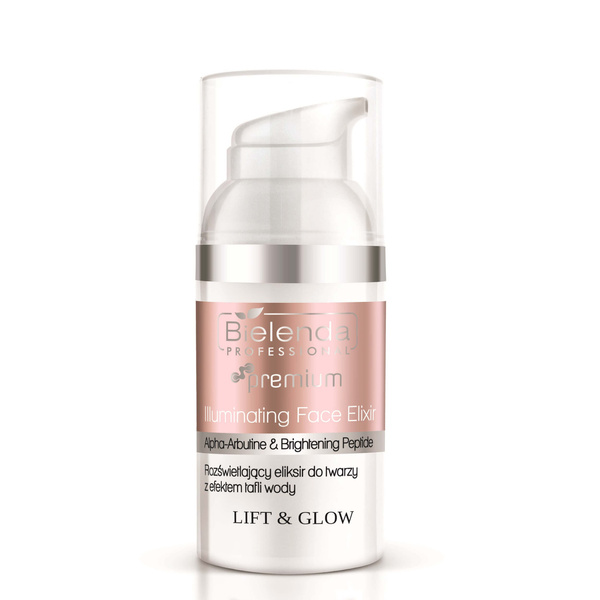 Bielenda Professional Lift & Glow Iluminating Face Elixir with The Effect of a Water Surface 30ml