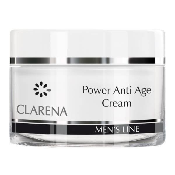Clarena Mens Line Power: Najlepszy Krem Przeciwzmarszczkowy dla Mężczyzn - 50 ml