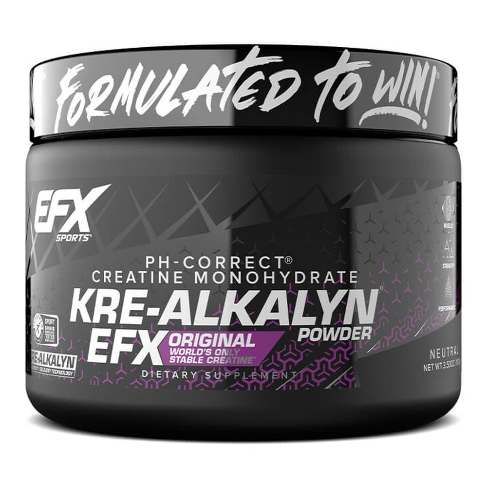 EFX Sports Kre-Alkalyn Powder, Unflavored 100g