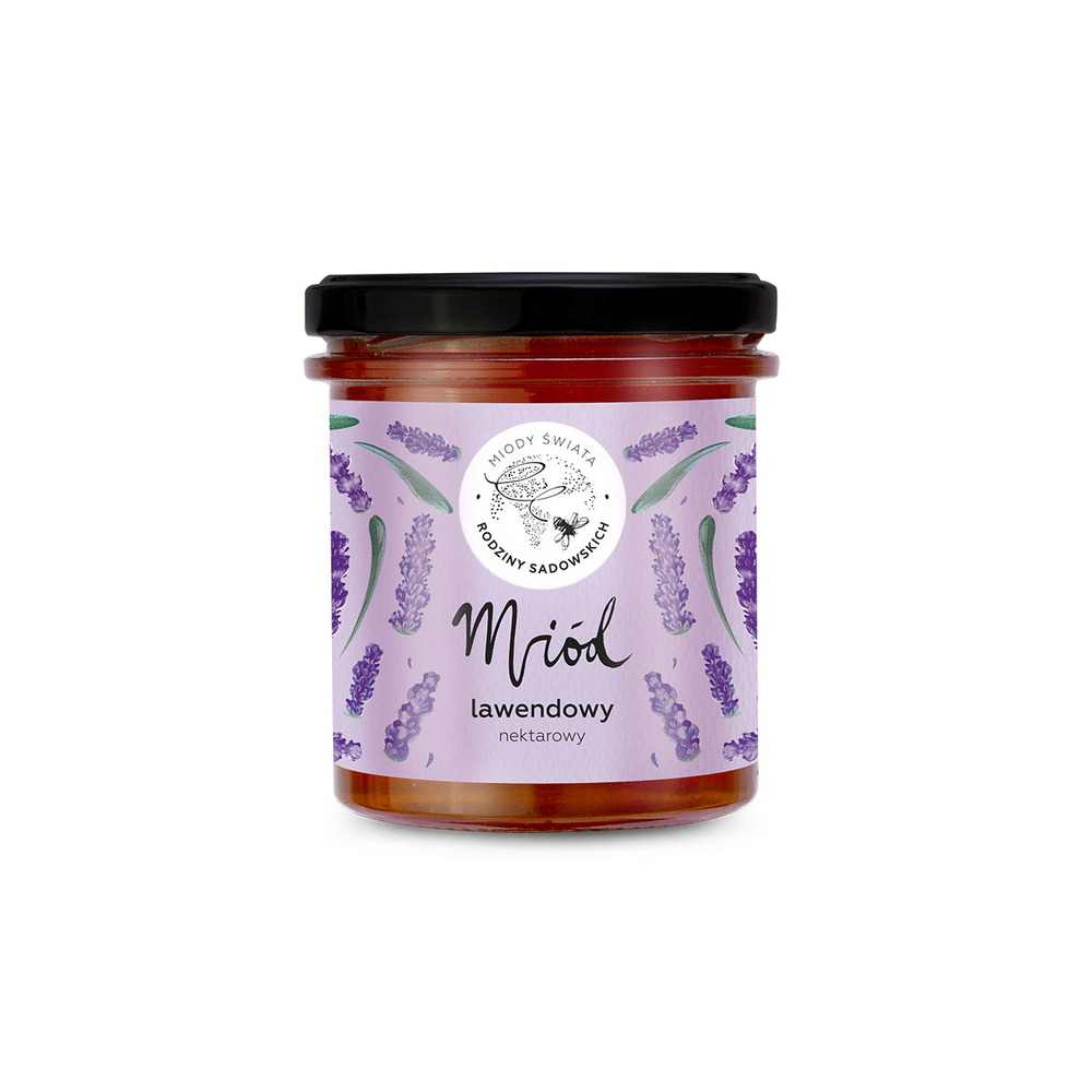 Pasieki Sadowskich Lavender Honey 450g