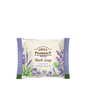 Green Pharmacy Lavender and Linseed Oil Bar Soap 100g