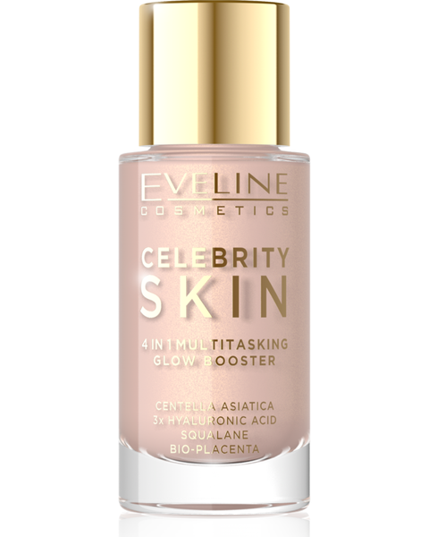 Eveline Celebrity Skin Glow Booster 4in1 Wielofunkcyjna Baza do Twarzy Nr 01 30ml