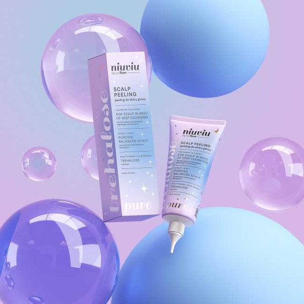 Niuviu Pure Peeling Oczyszczający do Skóry Głowy Świeżość i Równowaga od Nasady 100ml