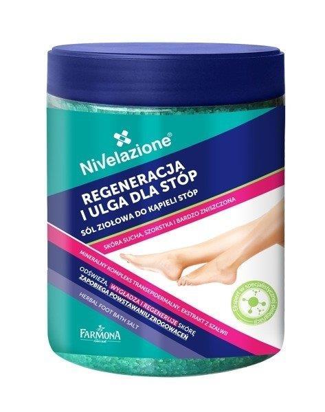 Nivelazione Herbal Foot Bath Salt Regenerating and Relief 600g