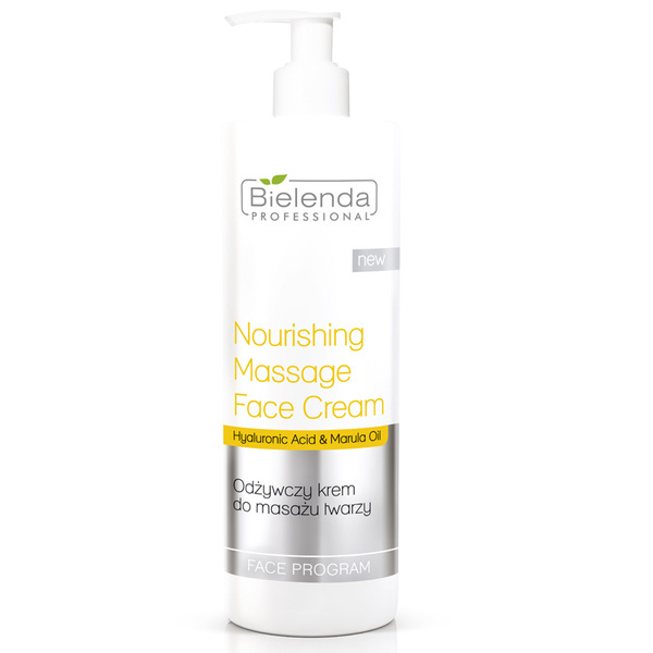 Bielenda Professional Nourishing Massage Cream with Hyaluronic Acid 500ml