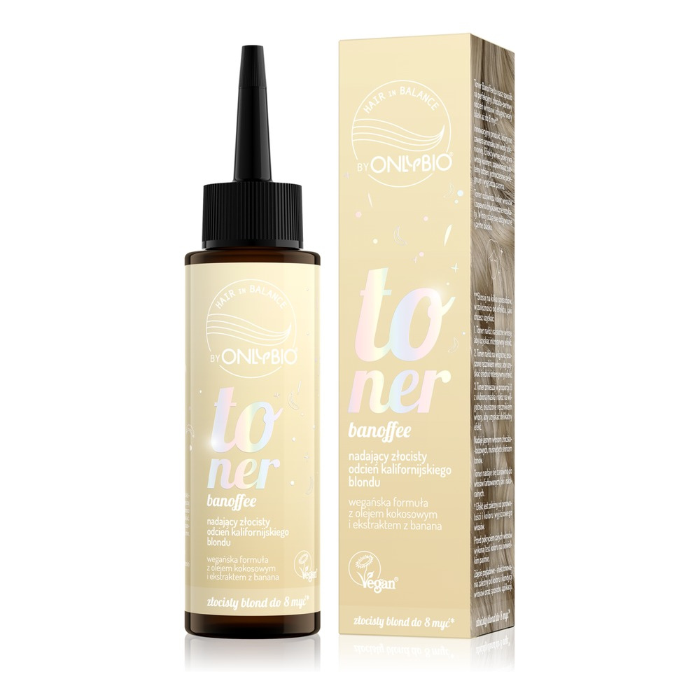 OnlyBio Hair in Balance Toner do Włosów Banoffee 100ml